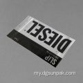 Matte Frosted Zipper အိတ်အဝတ်အစားသည်ဇစ်အိတ်